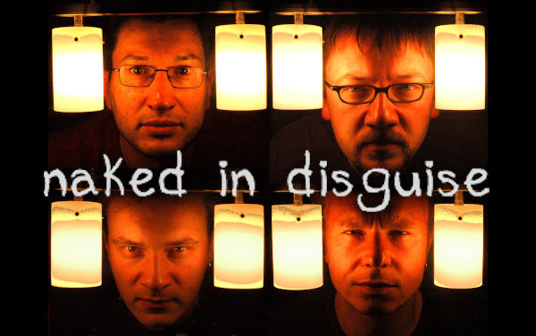 <a href="https://www.nakedindisguise.de" target="_blank">Naked in Disguise</a> bieten griffige, harte und melodische Rocksongs zwi-schen Proleten- und Poetentum, zwischen Unsinn und Tiefsinn, zwischen Romantik und Ramones. Die Songs lassen Raum für das Unberechenbare: fetzige Rockmusik von Jungs mit langem Atem, zu der man verträumt Pogo tanzen, hektisch wippen oder einfach nur die Augen schließen und den Kopf schütteln kann. Musik mit Grob- und Feinheiten, irgendwo zwischen Rock, Punk, Pop, Alternative und Metal.<br><audio controls src="https://www.nakedindisguise.de/music/maybe.mp3"> Your browser does not support the <code>audio</code> element. </audio>